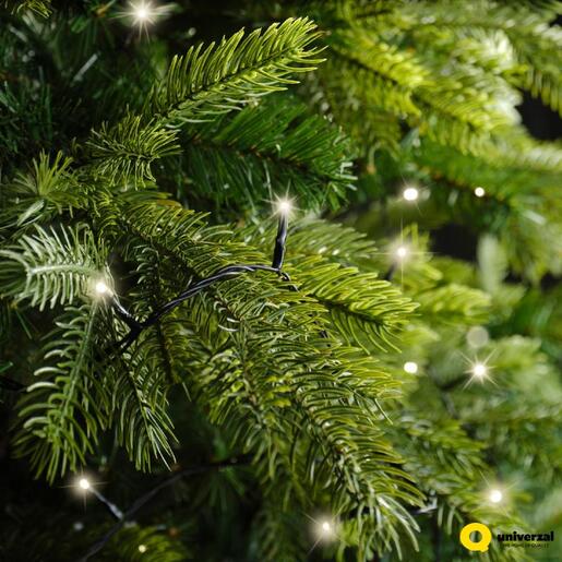 LED basic lights 8 function twinkle effect outdoor L2700cm - black/warm white 494167