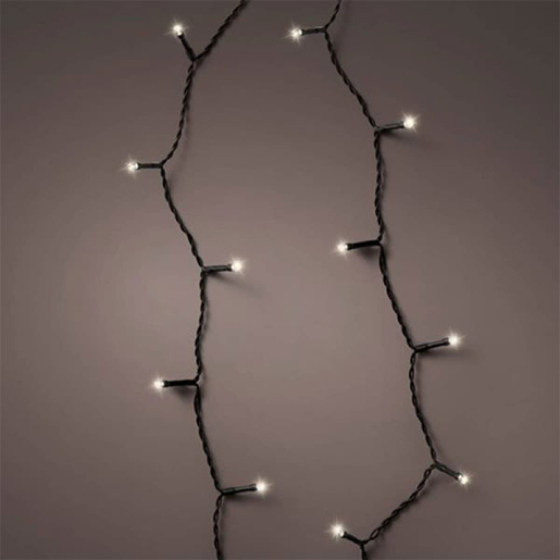 LED novogodišnje lampice baterija 8 funkcija topla bela L172,5cm Lumineo 497101