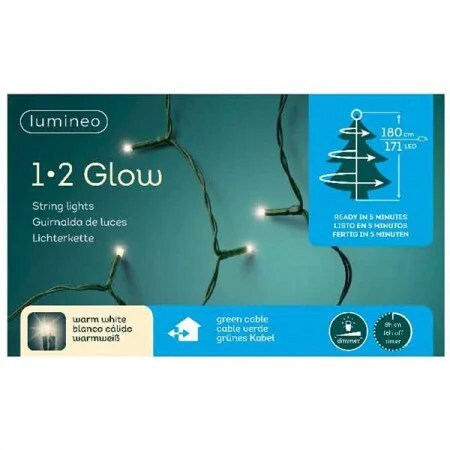 Novogodišnje LED 1-2 glow basic za jelke180cm 6 nivoa sijalica 171L 0.38kgs 495461