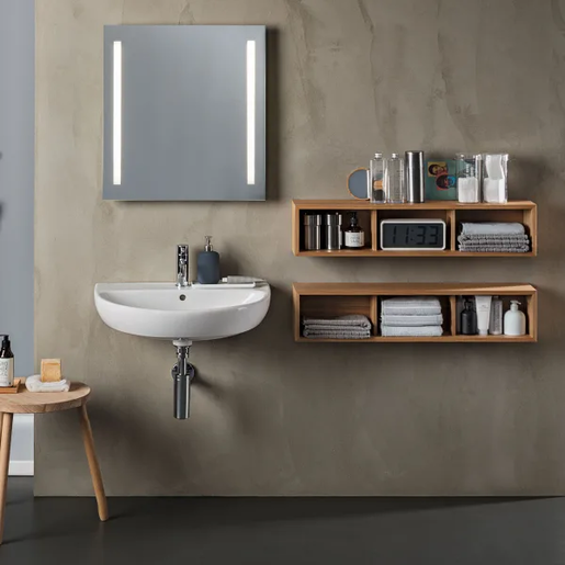 Geberit Lavabo 65 SELNOVA ovalni R na sredini