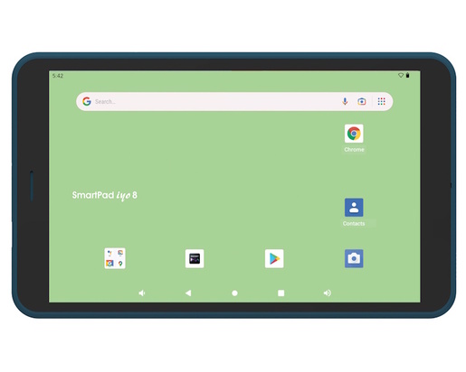 Mediacom Smartpad IYO 8 SP8GY 8'', RK3562 Quad Core 2.0GHz, 3GB + 32GB, Android, Black Tablet računar