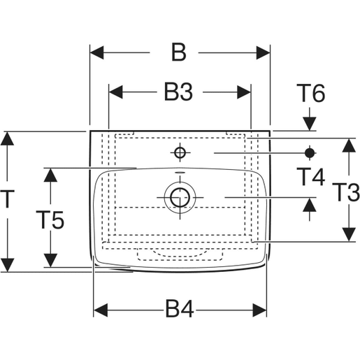 Geberit Ormaric sa lavaboom 50, SELNOVA SQUARE, jedna vrata