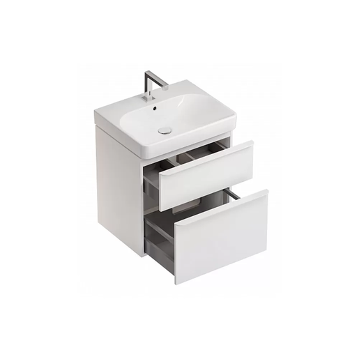 Geberit Ormarić za lavabo 60 Smyle Square visoki sjaj, bela