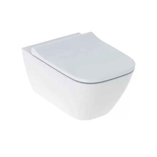 Geberit WC šolja SET SMYLE SQUARE RIMFREE SOFT CLOSE