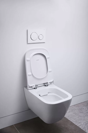 Geberit WC šolja SET SMYLE SQUARE RIMFREE SOFT CLOSE