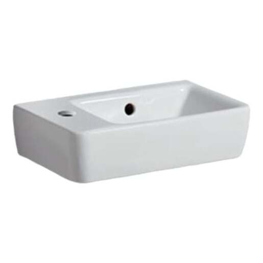 Geberit Lavabo 40 SELNOVA COMPACT 1 otvor levo
