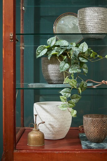 Dekordom Saksija carrie 14cm 1079204 - light grey - edl