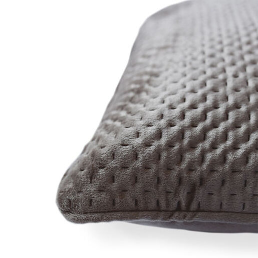 Dekordom Dekorativna jastučnica velluto ultrasonic 45x45 - anthracite