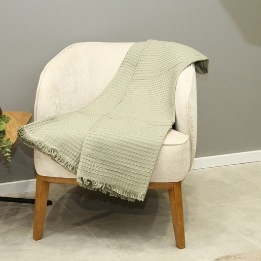 Dekordom Prekrivač soft vafel 220x240 - light green