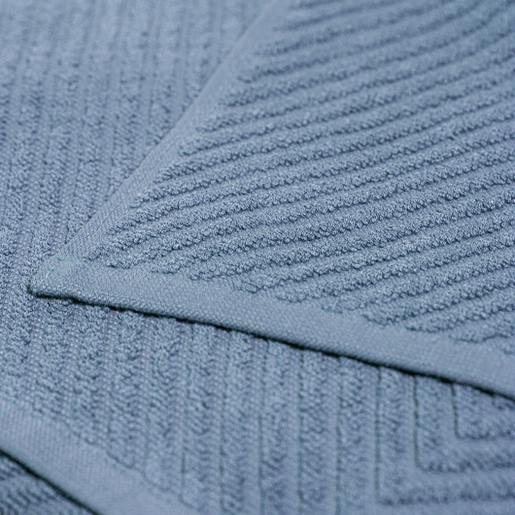 Dekordom Frotir prekrivač zig zag grande 200x210 - jeans 24