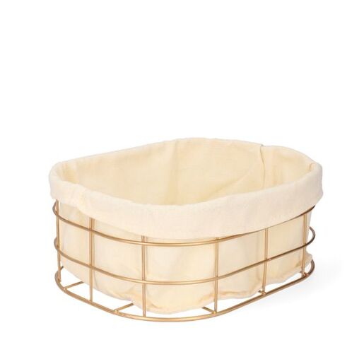 Korpa za hleb duncan 25x20 - gold - hml