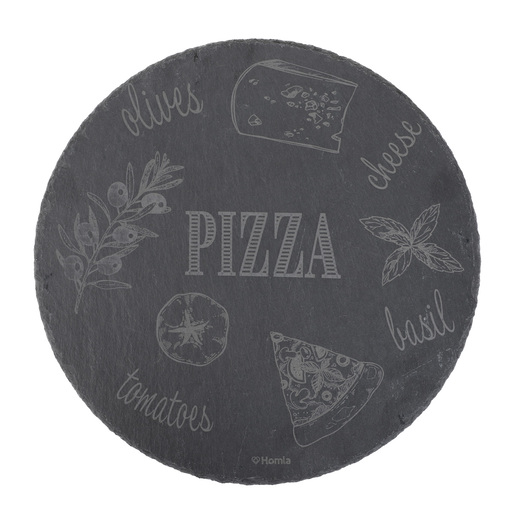 Dekordom Daska za sečenje stone 30x0.5cm - pizza - hml