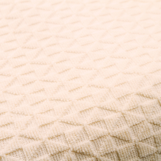 Dekordom Frotir prekrivač mosaic 145x200 - almond