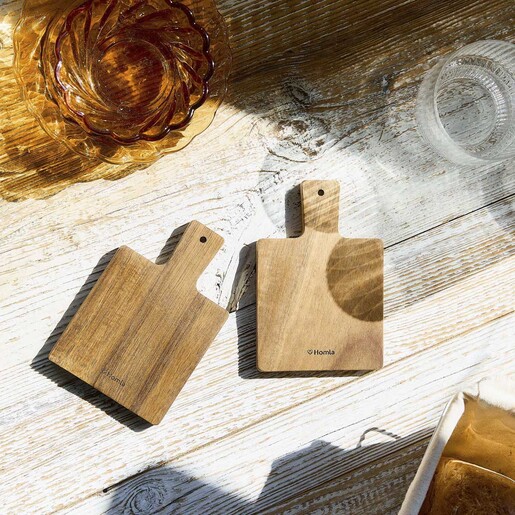 Dekordom Daska za posluživanje mooka 2pcs 14x9.5cm - hml