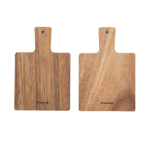 Dekordom Daska za posluživanje mooka 2pcs 14x9.5cm - hml