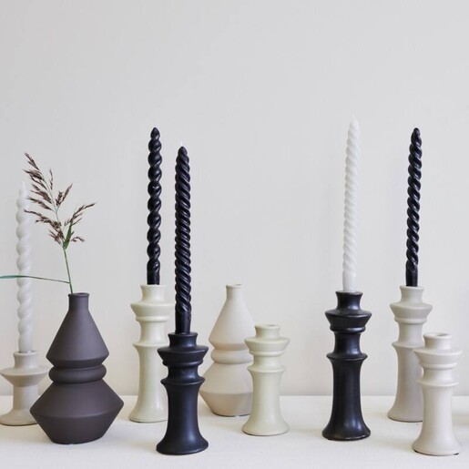 Dekordom Držač za sveću fine 18cm kal-1105 - ivory - ksn