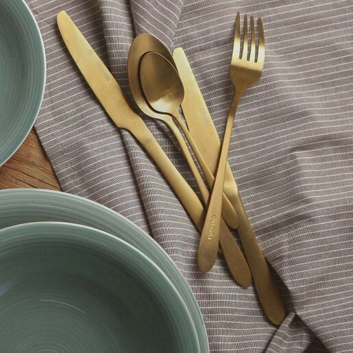 Dekordom Pribor za jelo abele 16kom - gold - hml