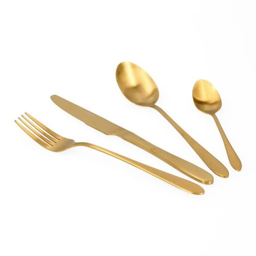 Dekordom Pribor za jelo abele 16kom - gold - hml