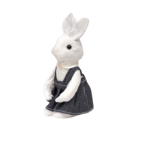 Dekordom Uskršnja dekoracija - bunny jeans girl 20cm - n42