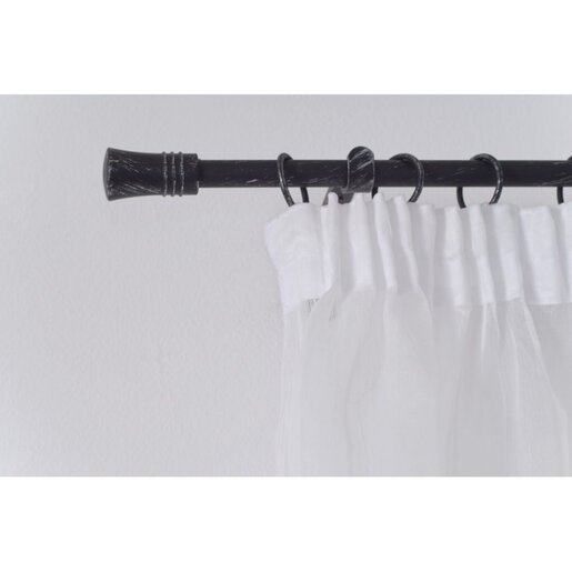 Dekordom Teleskopska garnišna zvono 170-300 crno/siva 633030