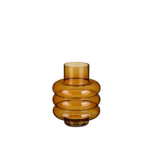 Dekordom Vaza lino 23cm 1134315 - brown - edl