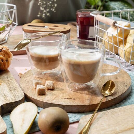 Dekordom Kafena kašičica set stilo 3kom - silver - hml