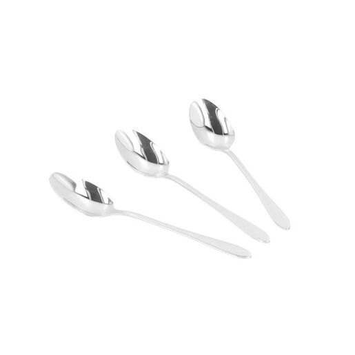 Dekordom Kafena kašičica set stilo 3kom - silver - hml