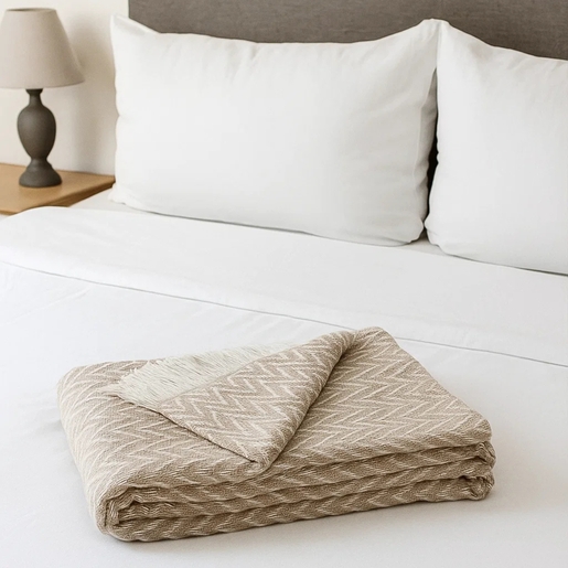 Prekrivač summer blanket 160x200 - beige