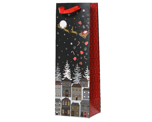 Dekordom Ng dekoracija - giftbag 36cm 461836 - black/colors - kmg