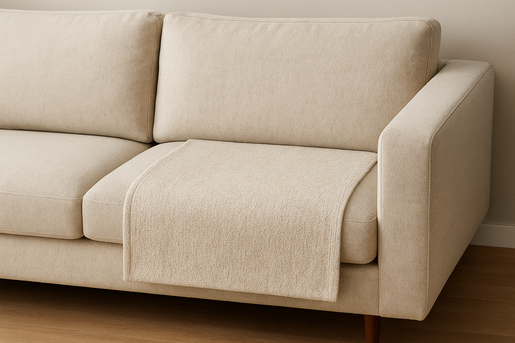 Dekordom Fleker natura 70x70 - ivory