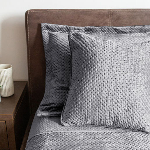 Dekordom Dekorativna jastučnica velluto oxford 50x70 - anthracite