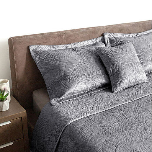 Dekordom Dekorativna jastučnica lusso 3d 45x45 - anthracite