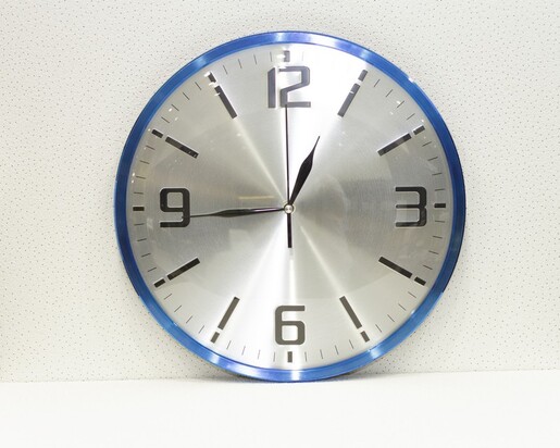 Dekordom Zidni sat 2484-1 - blue/silver - n41