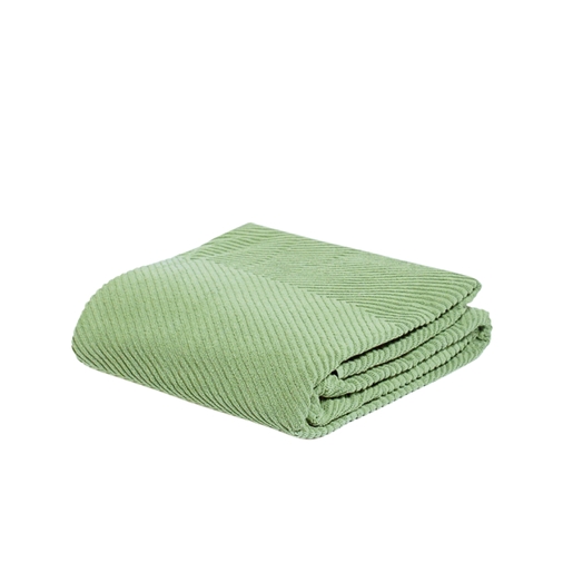 Dekordom Frotir prekrivač zig zag grande 200x210 - mint