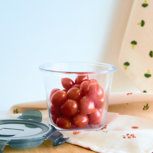 Dekordom Staklena posuda sa poklopcem remmie 0.7l - hml