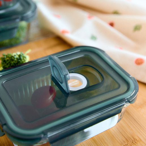 Dekordom Staklena posuda sa poklopcem remmie 0.65l - hml