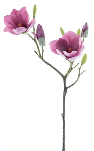 Dekordom Cvet magnolia 82cm 95998-6 - purple - nnt