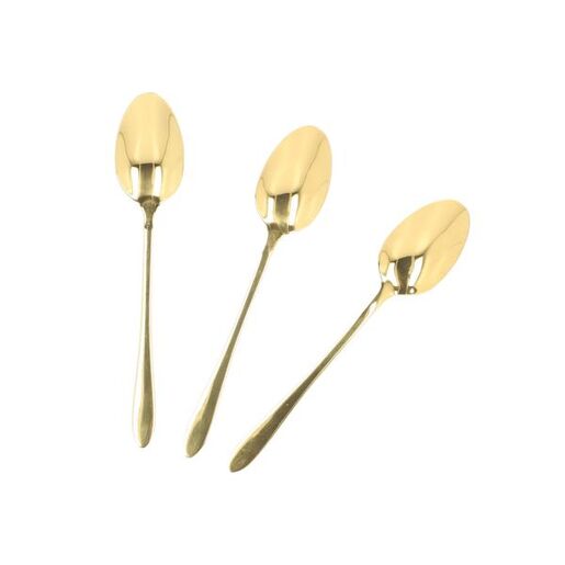 Dekordom Kafena kašičica set stilo 3kom - gold - hml