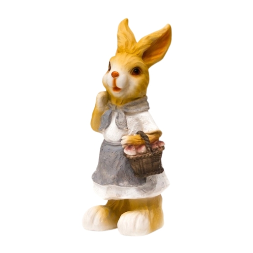 Dekordom Uskršnja dekoracija - bunny with basket/tool 7151 38cm - n39