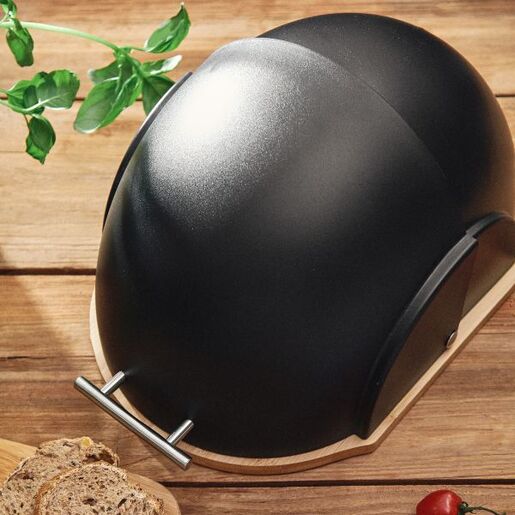 Dekordom Kutija za hleb darvin 37x26x22cm - black - hml