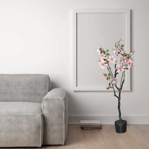 Dekordom Cvet u saksiji - magnolia 120cm - n60