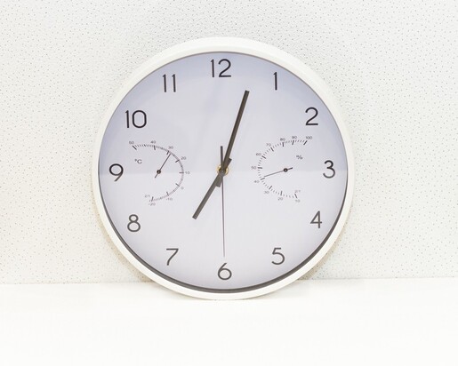 Dekordom Zidni sat 1625-2 - white - n41