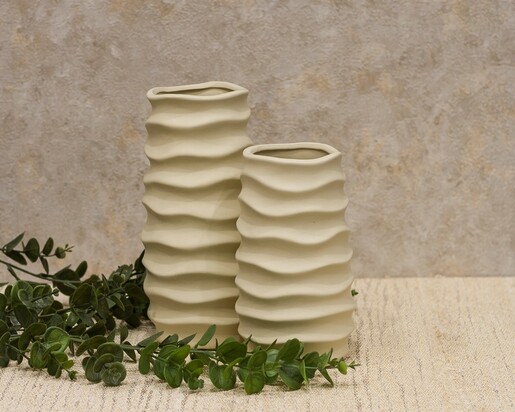 Dekordom Vaza collina wjm3353 7808-87 24cm - beige - n43