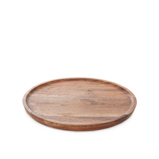 Dekordom Dekorativna drvena tacna acacia 24x2.5cm - hml