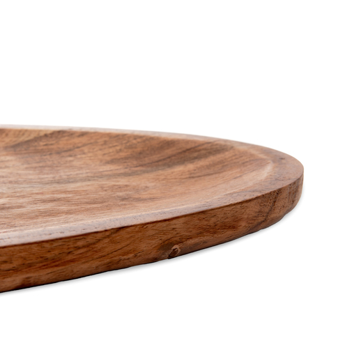 Dekordom Dekorativna drvena tacna acacia 25x18x2cm - hml