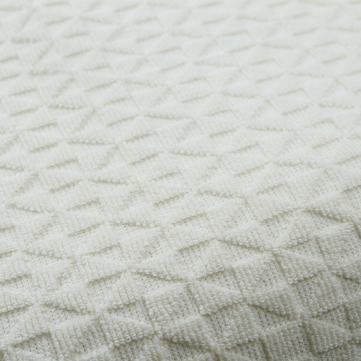 Dekordom Frotir prekrivač mosaic 200x210 - ivory