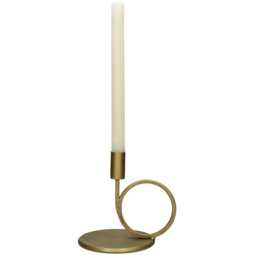 Dekordom Držač za sveću metal 16cm xet-4490 - gold - ksn