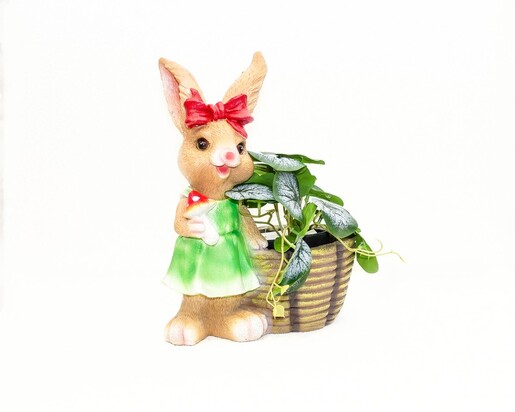 Dekordom Uskršnja dekoracija - bunny with basket 7429 30cm - n39