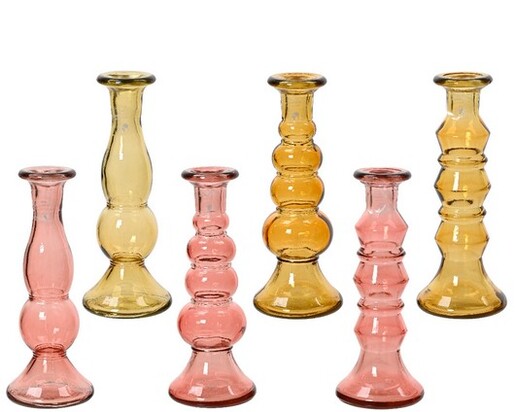 Dekordom Svećnjak recycled glass 22cm 649097 - kmg