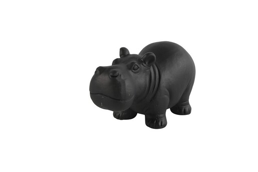 Dekordom Figura hippopotamus 16cm 793599 - black - dcs